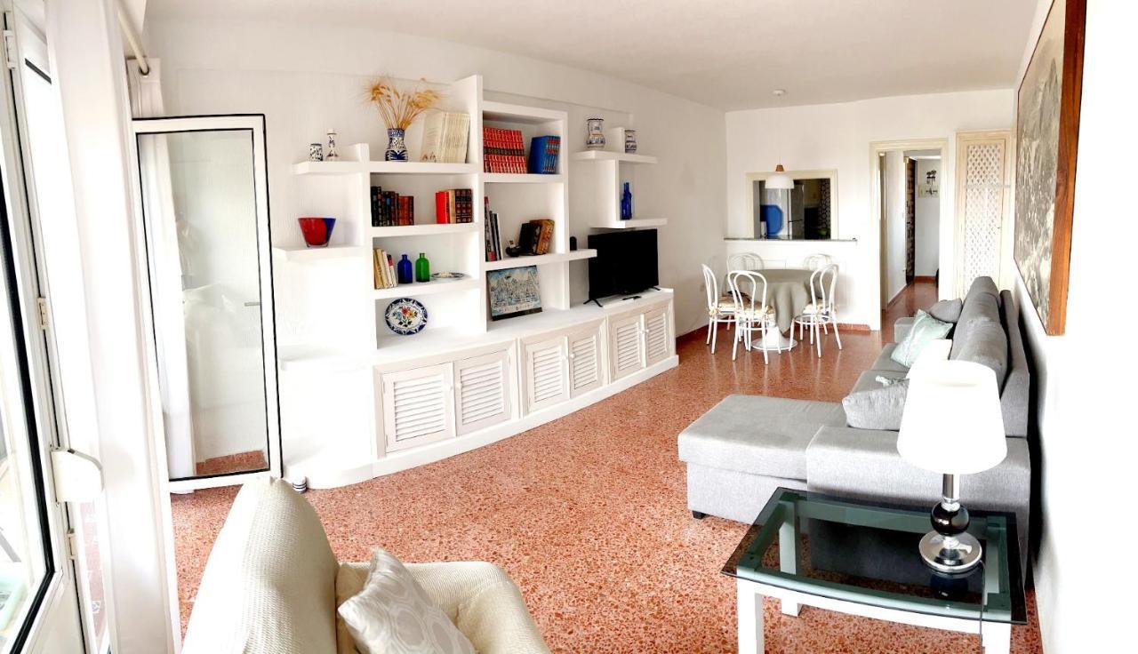 Apartamento Roquetas de Mar Urbanización, 2 dormitorios, Gran Terraza con vista al mar, wi-fi, parking y piscina Exterior foto